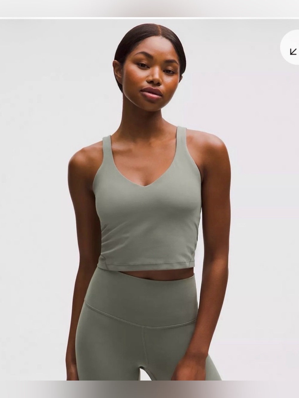 Lululemon Align Tank in Willow Leaf